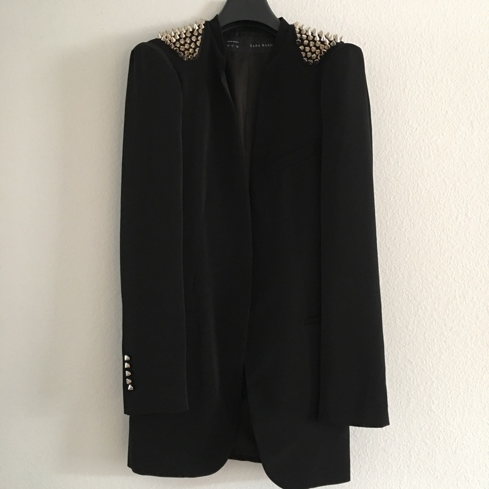 Zara studded blazer